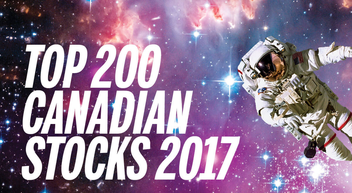 Top 200 best Canadian stocks 2017