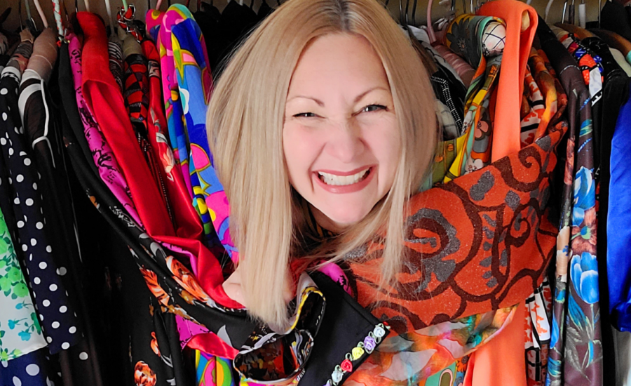 Upcycling influencer Refashionista Sheri