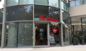 Tim Hortons storefront
