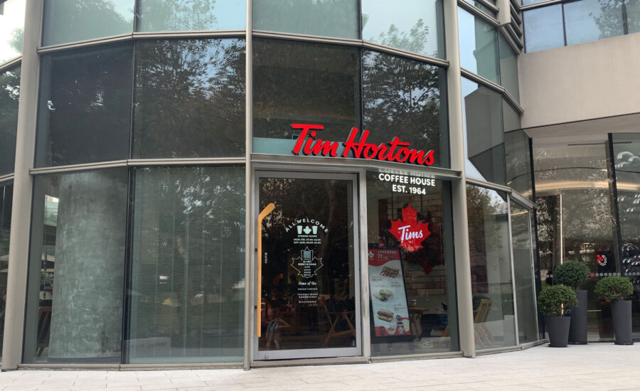 Tim Hortons storefront