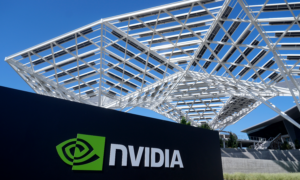 Nvidia office building in Santa Clara, California