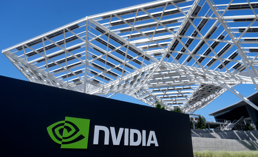 Nvidia office building in Santa Clara, California