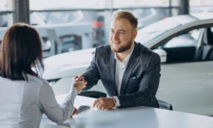 A Canadian buying a car and getting approved for a personal loan.