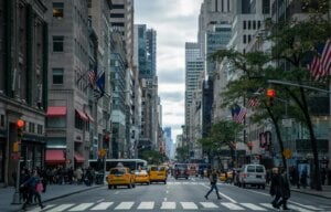 Wall Street in New York City