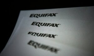 A letter issued by Equifax to individuals whose data was affected by a computer hack is seen in Toronto.