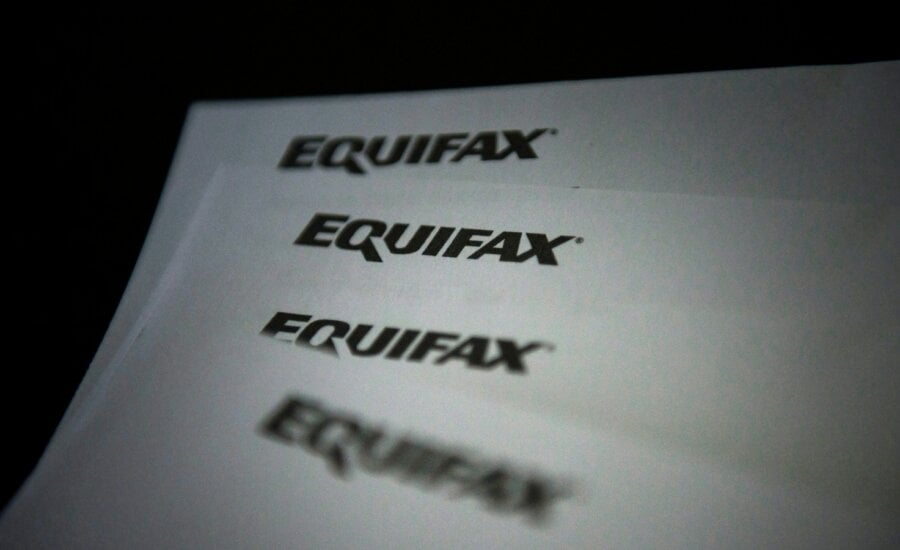 A letter issued by Equifax to individuals whose data was affected by a computer hack is seen in Toronto.